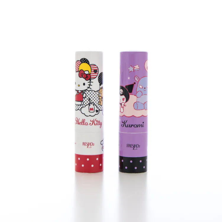 FRESHO2 X 三麗鷗 Hello Kitty&酷洛米 感應換色潤唇棒 雙入組