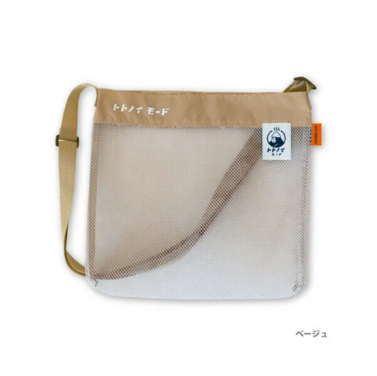 斜肩包 ( 米色 )