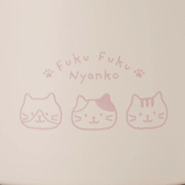 Fukufuku Nyanko 貓咪塑膠瓶保冷保溫罐