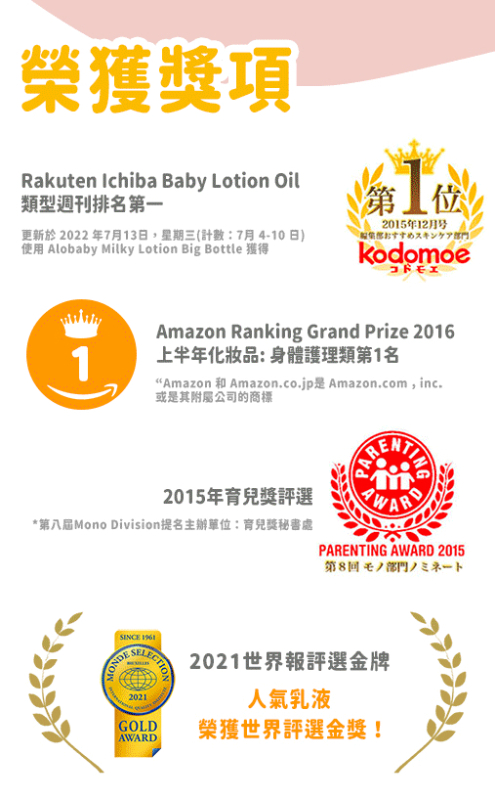 寶寶牛奶潤膚乳液 重量瓶