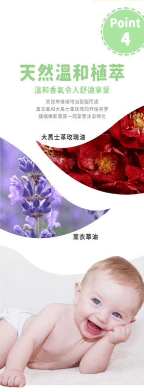 寶寶晚安洗髮沐浴乳