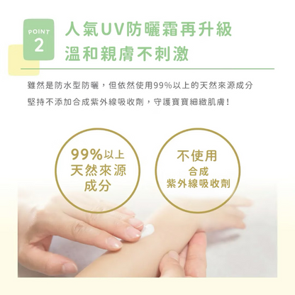 寶寶專用純物理防水防曬乳