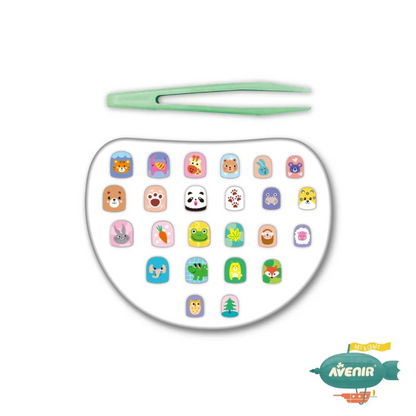 可重複童趣美甲貼 (預購)