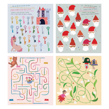 我的神奇水畫冊4合1