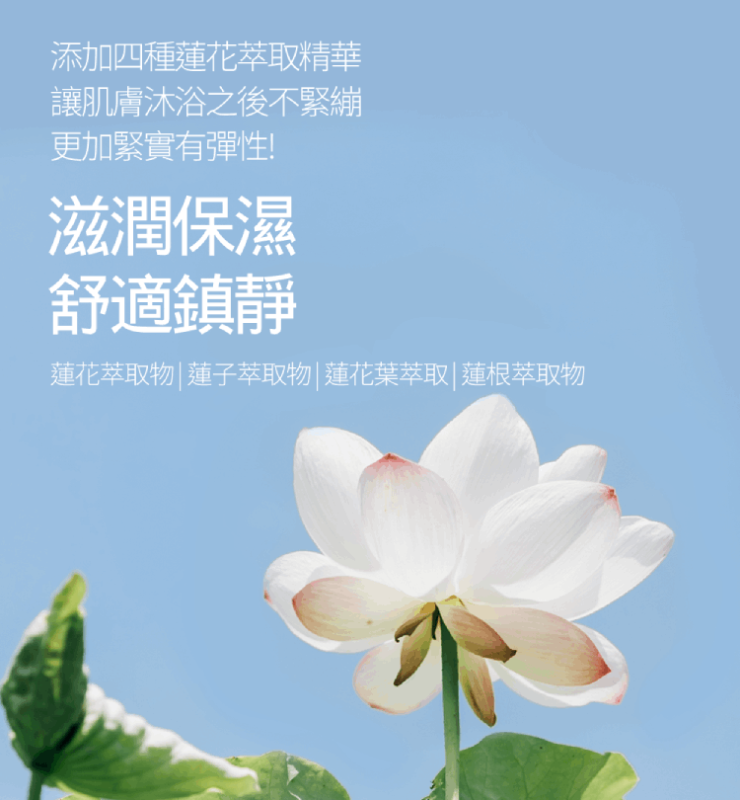 維他膠原Q嫩潔膚露 白麝香