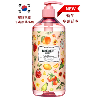 維他膠原Q嫩潔膚露 蜜桃香