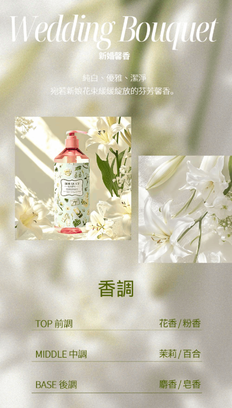 維他膠原Q嫩潔膚露 新婚馨香