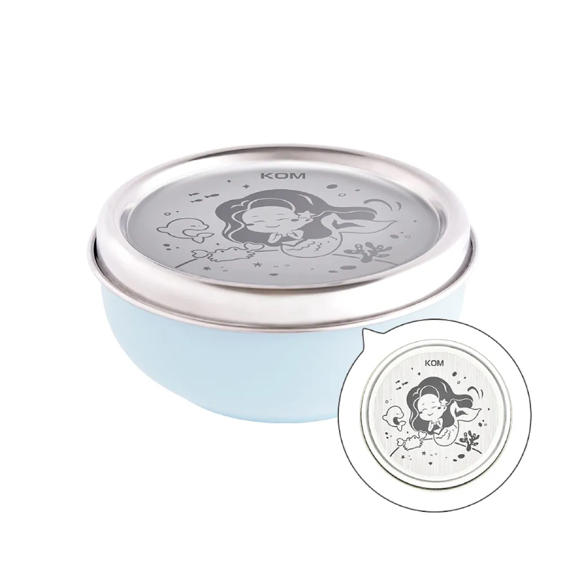 316不鏽鋼兒童磨砂隔熱碗 3入組