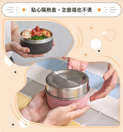 可微波不鏽鋼便當盒