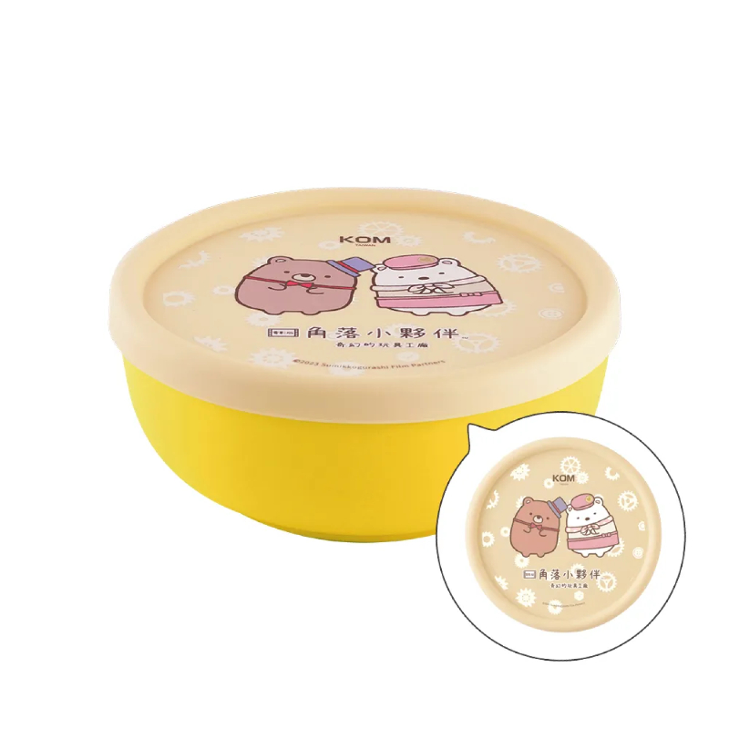 316不鏽鋼矽膠兒童隔熱碗 3入組