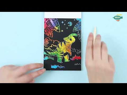 迷你口袋刮畫本